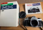 Pentax MX Chrome with SMC M 50mm f1.7 Lens, manual & box