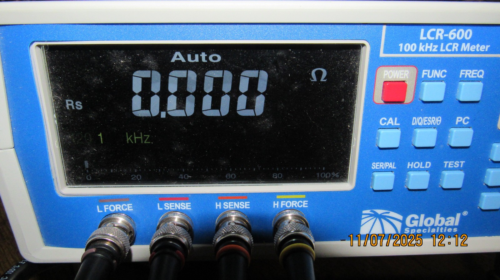 Global Specialties LCR-600 High Precision LCR Bridge with Sorting Function