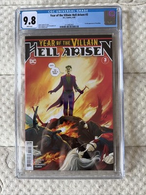  Year of the Villain: Hell Arisen  #3 CGC 9.8 (DC 2020) 1st Print 1st Punchline