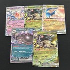 Pokemon EX bundle Cards Paldean Fates Obsidian Flames Paradox Rift x 5