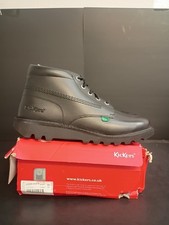 KICKERS HOMBRE/NIÑO KICK HI CUERO REAL Talla UE 44 US 10.5 NUEVO CON CAJA (Hb106)