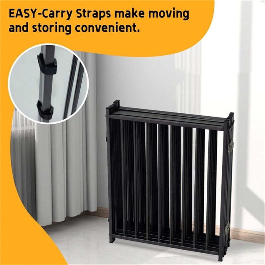 Dog Playpen Indoor, 6 Panels Metal Dog Fence,Playpen for Medium/Small Dogs