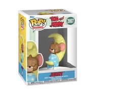 Funko Pop Tom and Jerry: Jerry on Cheese Crescent Moon w/ Protector IN HAND