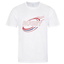 Maillot de Rugby enfant blanc