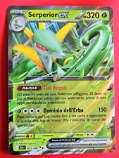 Carta Pokemon Serperior ex - Luce Nera 003/086 Italiano