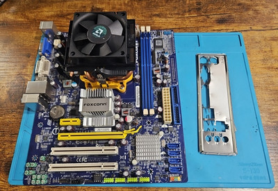 Foxconn A76ML-K 3.0 760G DDR3 AM3+ Motherboard w AMD Athlon 64 X2 255 3.1GHz CPU