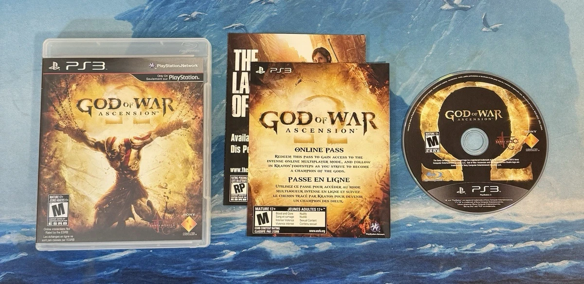Jogo de ps3 god of war ascension em Macaé | jogos