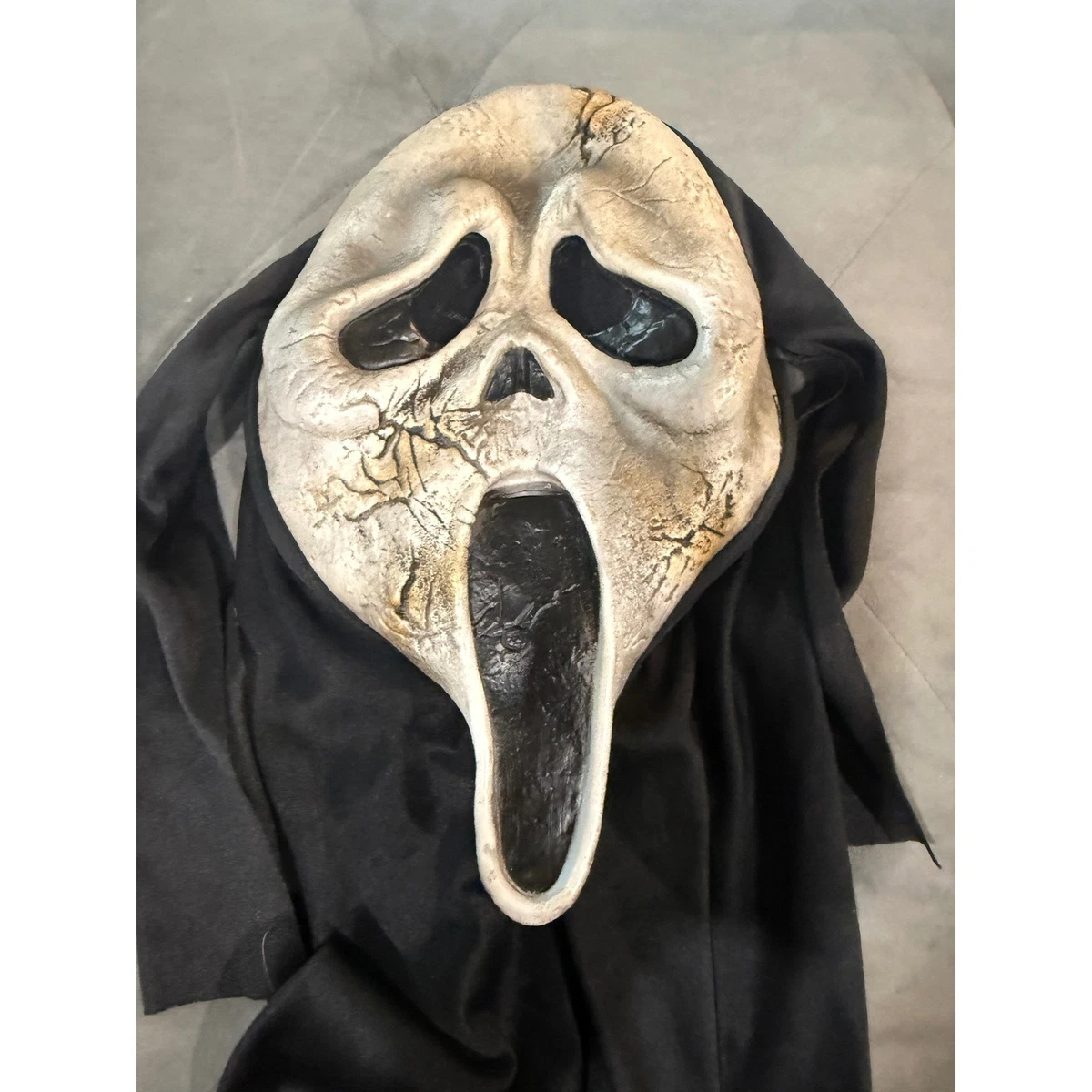Coffee Life Plus Máscara De Calavera Fantasma De Látex – Horroroso Diseño De Esqueleto Para Halloween, Cosplay Y Fiestas, Talla Única Adultos