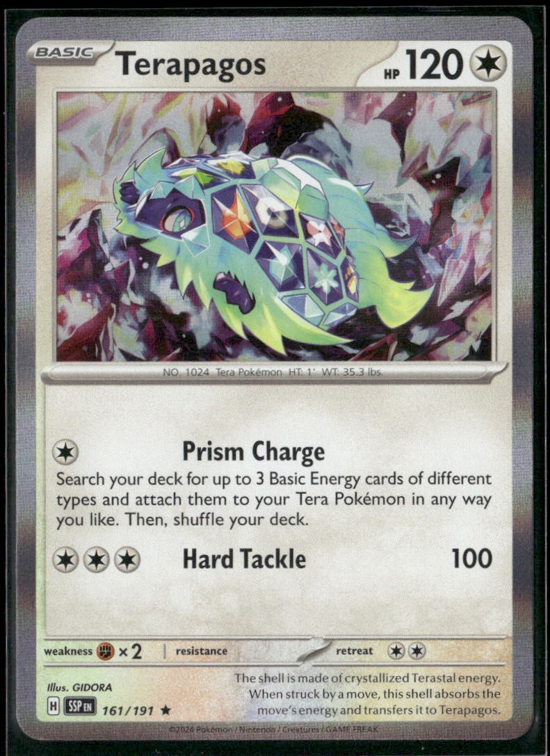 Terapagos Rare ME: Ascended Heroes 178/217 NM