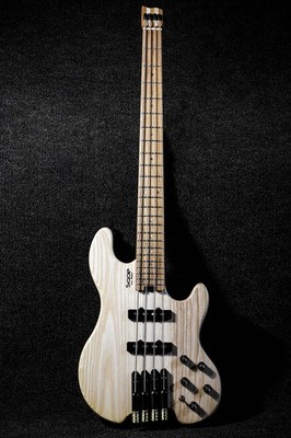 SQOE SEBS990 Active & Passive Headless Short Scale Bass Natural | eBay