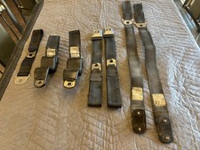 69 Camarofirebird Front Delux Black Seat Belts