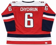 Jakob Chychrun - Washington Capitals 2025 Screaming Eagle  Jersey - Men’s Medium