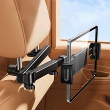 360° Car Back Seat Headrest Mount Tablet Holder for 4.7-12.9" iPad Phone Samsung
