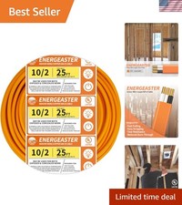 10/2 NM-B Wire,with Ground Indoor Electrical Copper Wire  10 Gauge Wire 2 Cond...