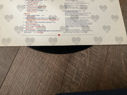 Sgt. Pepper’s Lonely Hearts Club Band Soundtrack Double Vinyl Lp With Poster - Picture 23 of 24