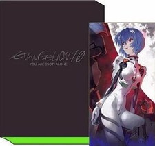 Evangelion Rebuild Film Book Set with Box and Film Frame Japan shipped