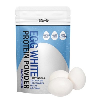 Egg White Protein 8 Oz Pasteurized No Additives, High Protein, Gluten-Ideal f...