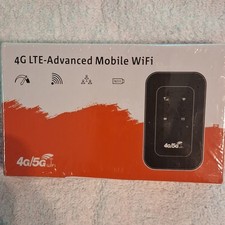4G/5G LTE-Advanced Mobile WiFi Hotspot Modem Unlocked 150 Mbps Built-in Battery