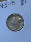 1945S Mercury Dime XF