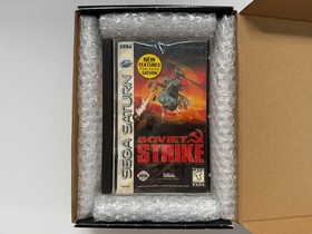 Soviet Strike Sega Saturn - NTSC-U/C USA VGC - High Quality Packing -Tracked
