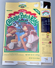 1985 Ralston Cabbage Patch Kids Empty Cereal Box