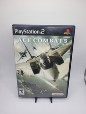 Ace Combat 5: The Unsung War - PlayStation 2 PS2, CIB Complete W/ Demo, 2 Discs!