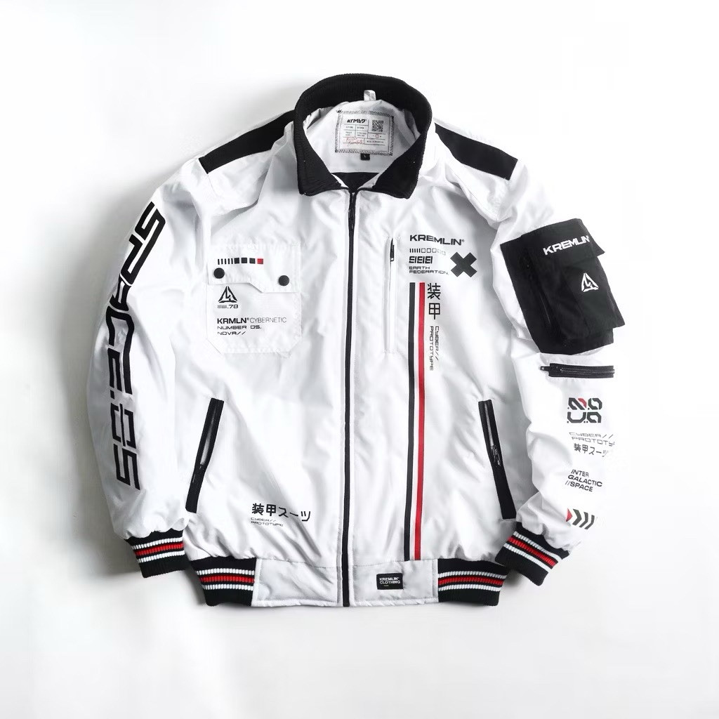 Techwear Jacket Cyberpunk Protection KREMLIN Bomber Jacket