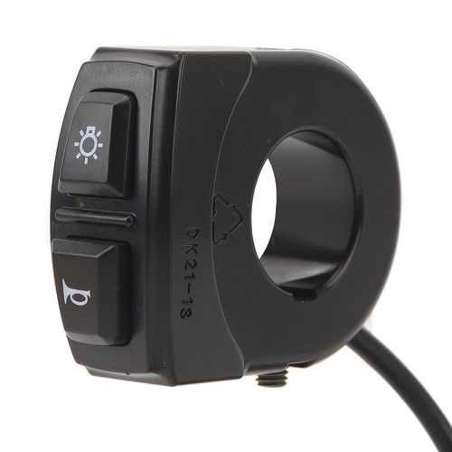 DK21 1S Electric Bike Light Switch IPX4 Waterproof Reliable Performance