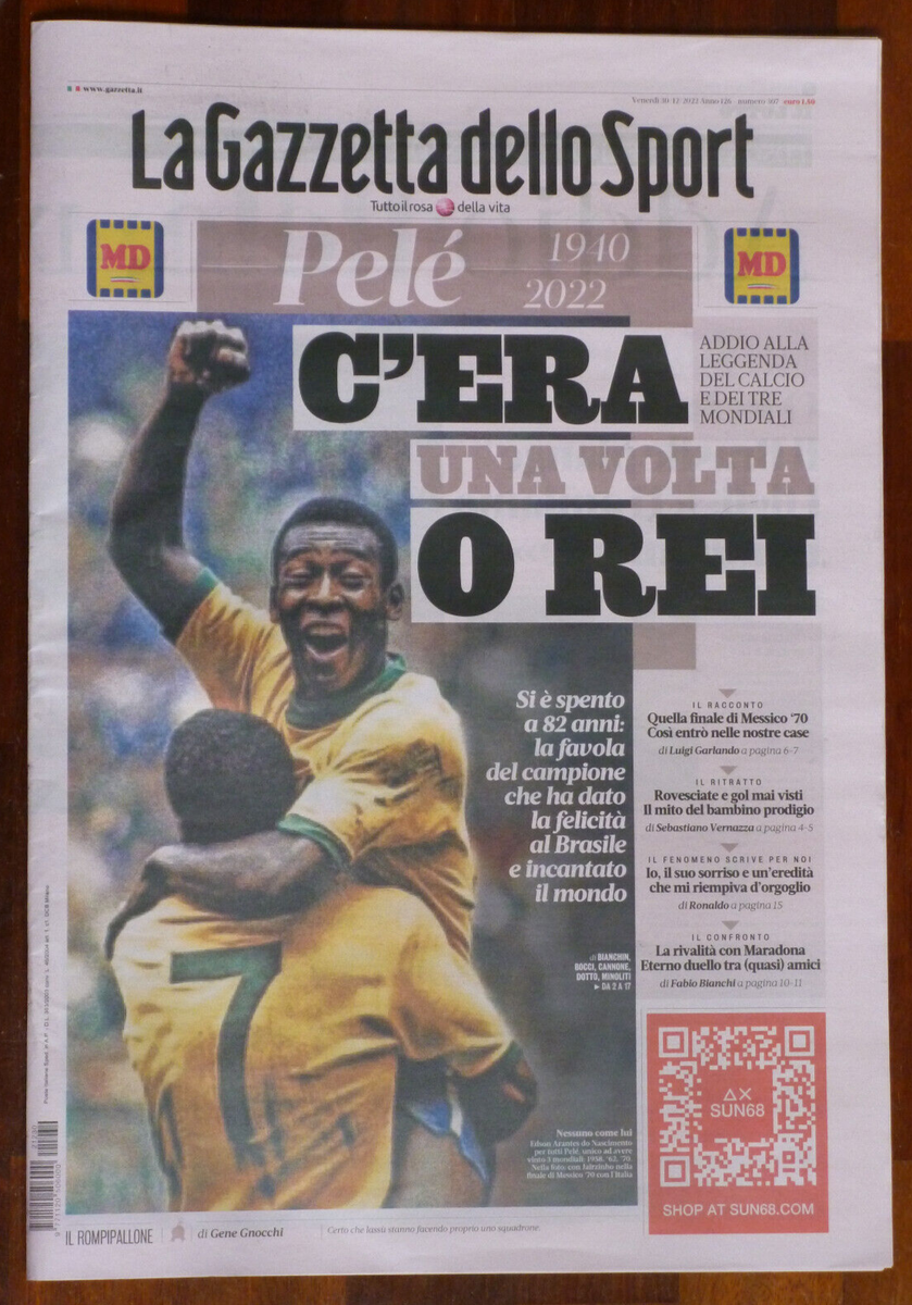 Pelé, Olé! - Pictures - La Gazzetta dello Sport Magazine - Page 1