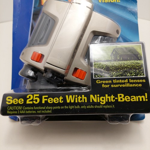 Spy Gear Spy Night Scope Binoculars 2001 Rare Blue Background Package - Picture 3 of 6