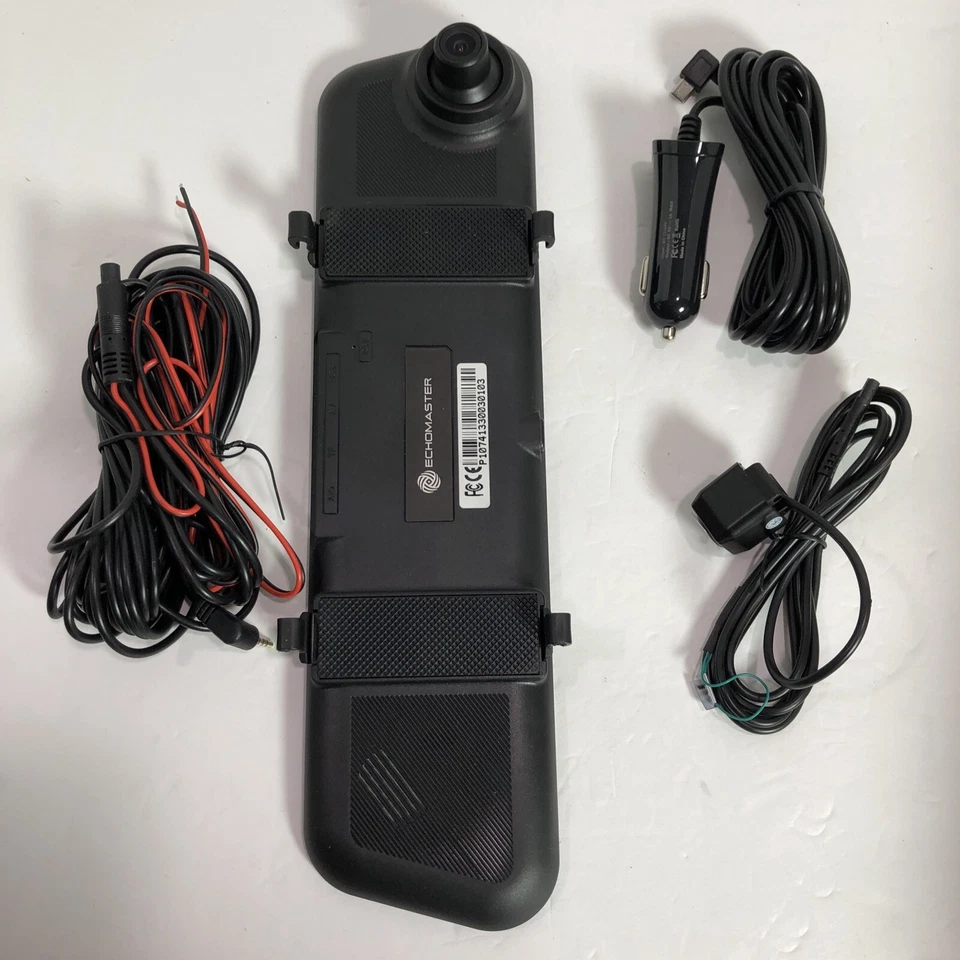 Echomaster Clip-on Dash Cam With Mirror Monitor And Backup Camera- Brand New - Image 3 of 4