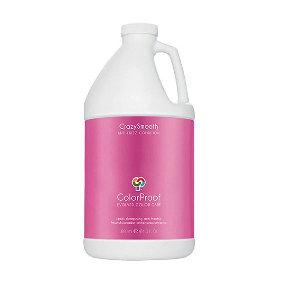 CrazySmooth Anti-Frizz Conditioner by ColorProof for Unisex - 64 oz Conditioner - Image 2 of 4