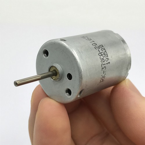 Mini motor redondo de 24 mm eje largo RK-370CA-20165 RF-370CA DC 6V-12V 13000 RPM - Imagen 11 de 12