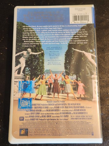 The Sound Of Music VHS Tape 1996 Digitally Mastered - New/Sealed - Picture 2 of 4