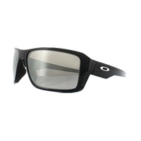 Oakley Sunglasses Double Edge Oo9380-08 Polished Black Prizm Black Polarized Oakley Sunglasses Double Edge Oo9380-08 Polished Black Prizm Black Polarized