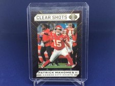 PATRICK MAHOMES II 2020 PANINI ILLUSIONS CLEAR SHOTS # 1