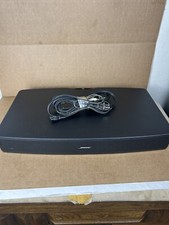 Bose Solo TV Sound System Model: 410376 Black With Power Cord. Works. NO REMOTE!