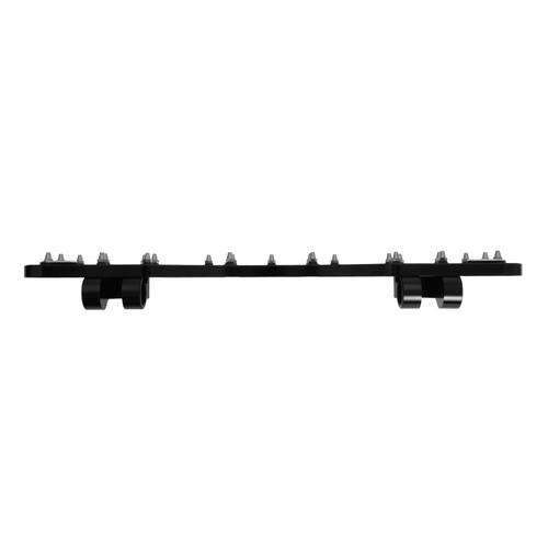 Black MX Anti-Skid Foot Pegs Floorboard For Harley Touring Electra Road Glide - Picture 9 of 12