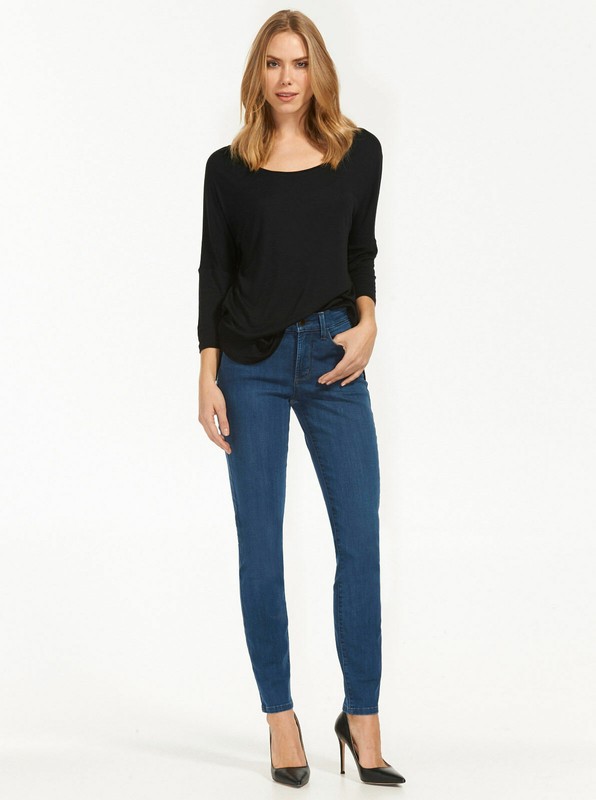 NWT $124:  NYDJ Alina Legging Jeans w/Lift & Tuck Technology in Valencia Wash 0