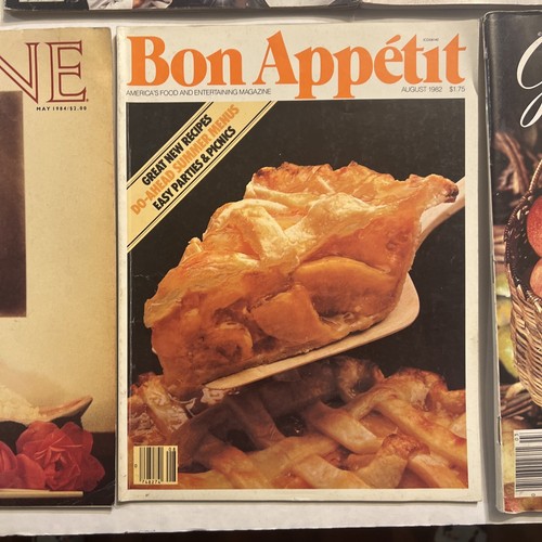 1970s 1980s COOKING MAGAZINE LOT OF 7 CUISINE GOURMET BON APPETIT - Picture 7 of 8