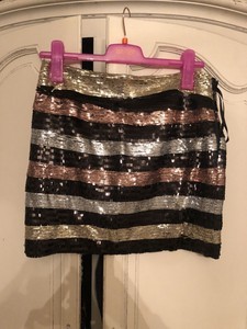 sequin skirt uk ebay