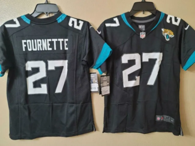 Nike NFL Men 3XL Jacksonville Jaguars Leonard Fournette 27 Black