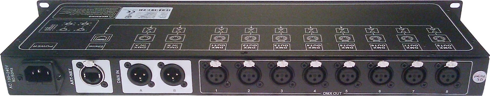 Blizzard Autobahn 8 / Rack mount 8+2 Universe DMX/Artnet Interface / MAKE OFFER! - Image 2 of 3