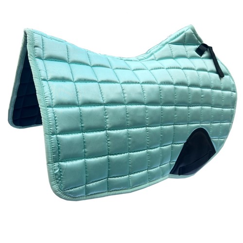 Juego de almohadillas antideslizantes para silla de montar de salto de caballo de satén de 3 piezas con velo de mosca y cubierta para sombrero de montar - Imagen 33 de 55