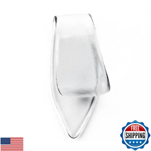 JIM DUNLOP 9035R Clear Plastic Thumbpicks, Medium, 12/Bag