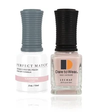 LeChat Perfect Match UV Gel + Nail Polish - PMS235 Cashmere