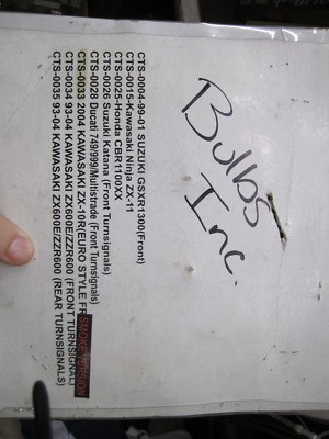 04 Kawi ZX10R ZX 10R Smoked Turn Signals CTS-0033-S | eBay