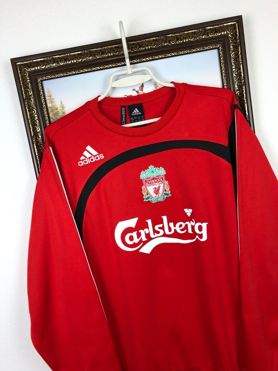 Vintage Adidas Liverpool Football Sweatshirt Soccer Track Top Mens