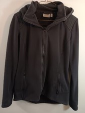 Athleta Womans Black Full Zip Hooded Jacket size Small