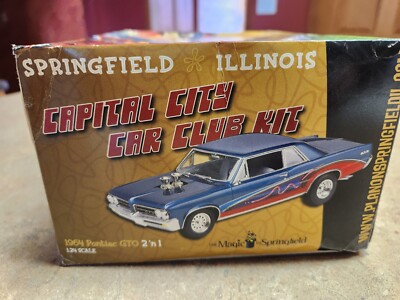 Revell Muscle '64 Pontiac GTO 2 in 1 Model Kit 1:24 Scale SPRINGFIELD Convention